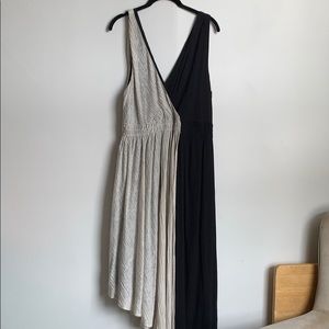 Color block cocktail dress